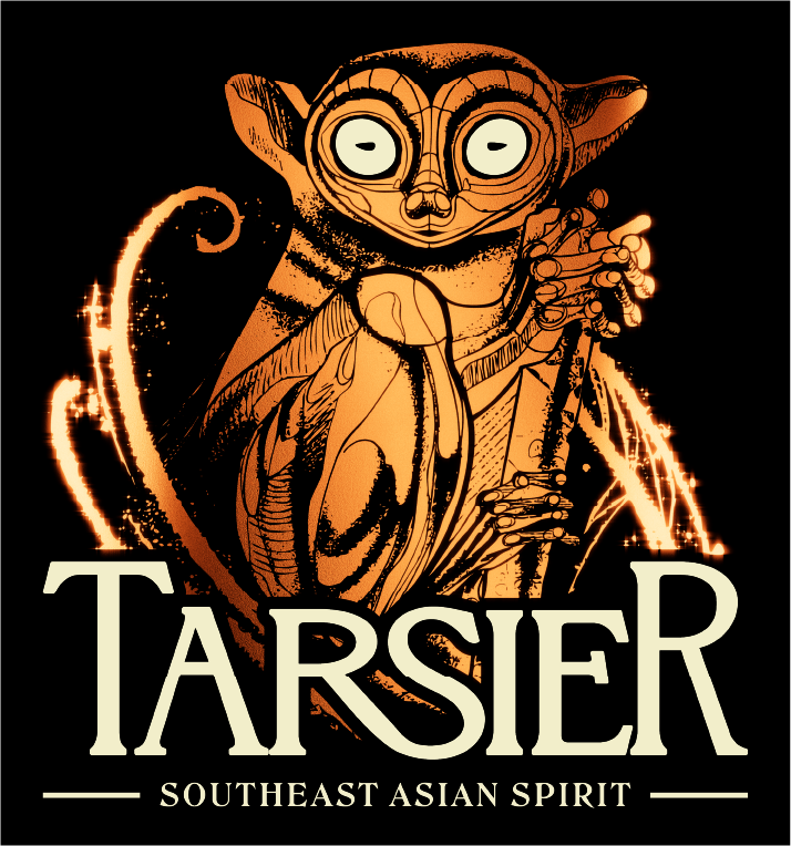 Tarsier Full Logo - Foil Effect